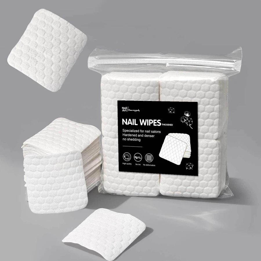 Gel Refill Pack - 200 قطعة من مناديل الأظافر الخالية