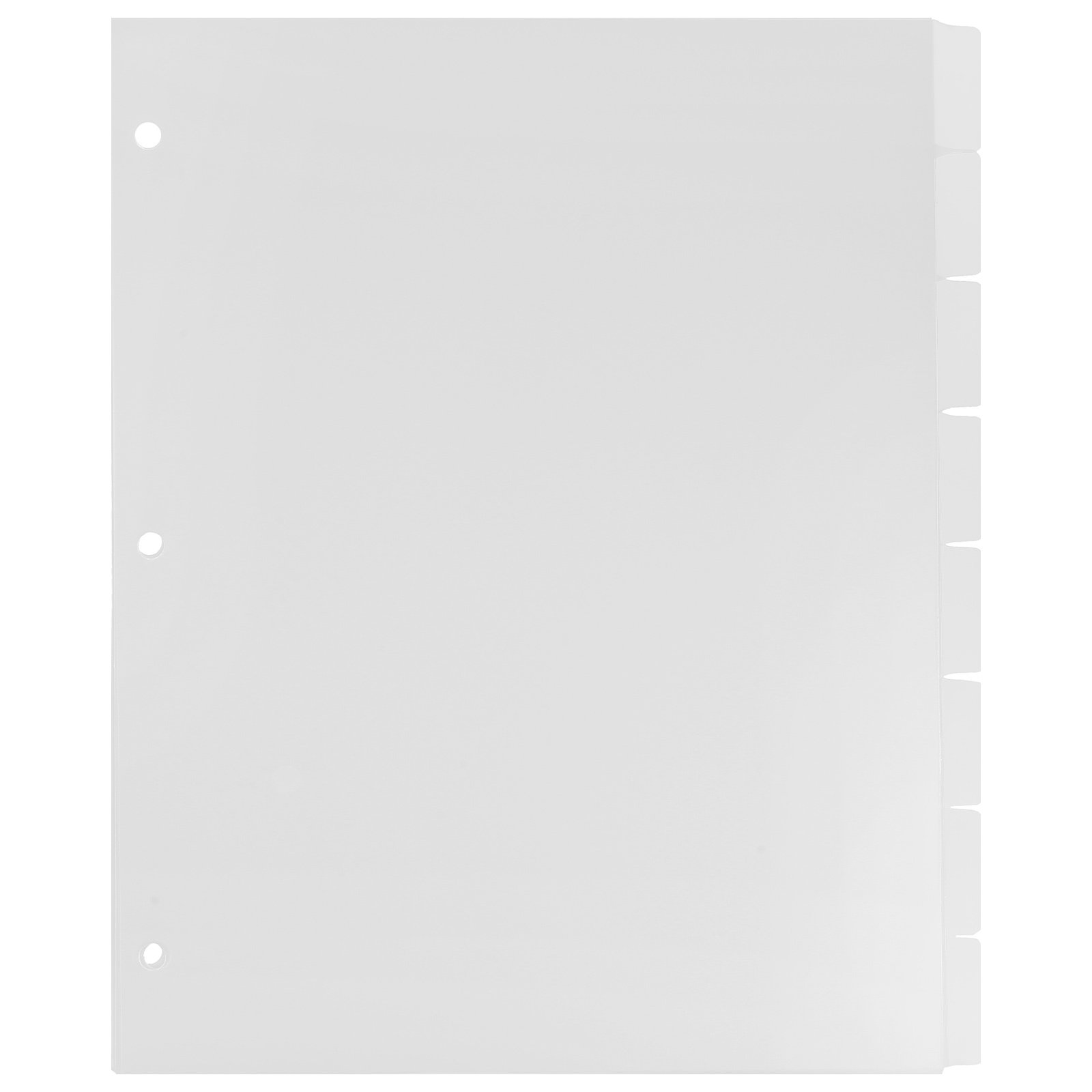 8 أوراق فواصل فاخرة من مادة PP - مراجعة Tab Divider A4 وسعره