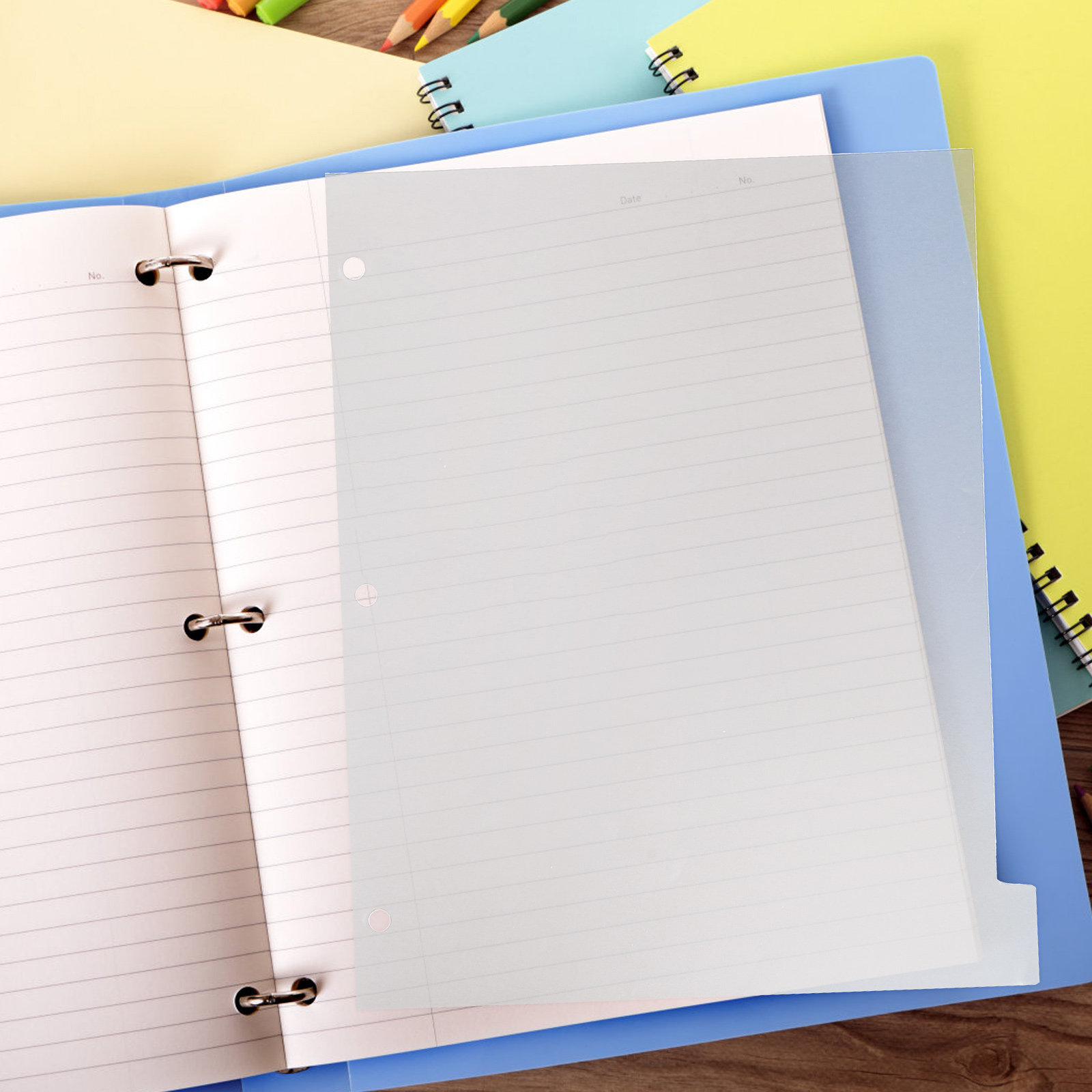 8 أوراق فواصل فاخرة من مادة PP - مراجعة Tab Divider A4 وسعره