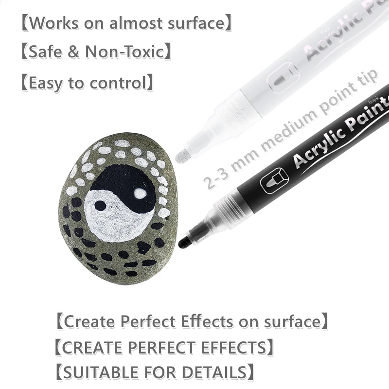 3 قطع/مجموعة قلم طلاء أكريليك  - مراجعة Copic Marker Classic وسعره