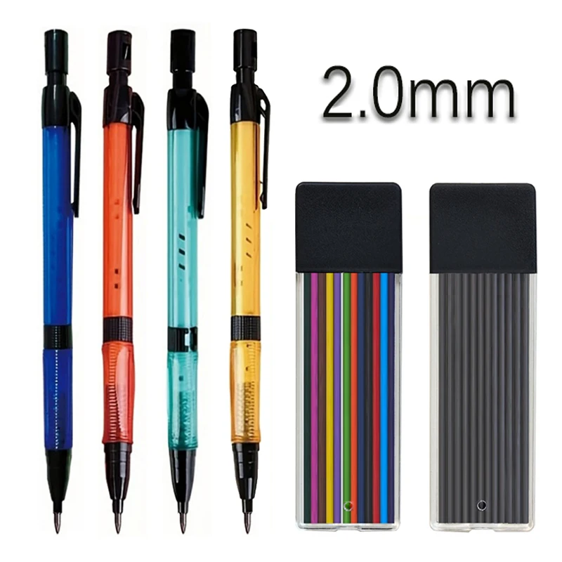 4 ألوان 2.0 مللي متر قلم رصاص  - مراجعة Staedtler Pencil Lumocolor وسعره