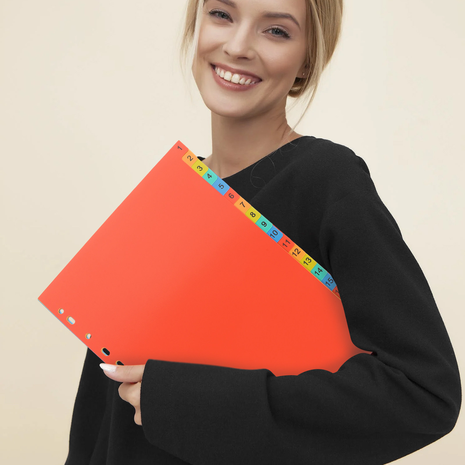 20 ورقة مقاس A4 من فواصل الفهر - مراجعة Tab Divider A4 وسعره
