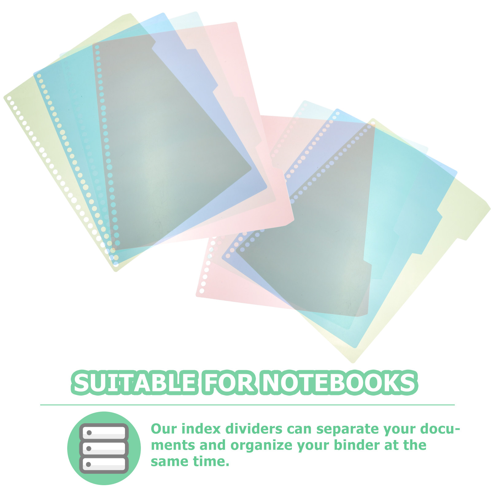 6 مجموعات من فواصل الملفات الم - مراجعة Tab Divider A4 وسعره