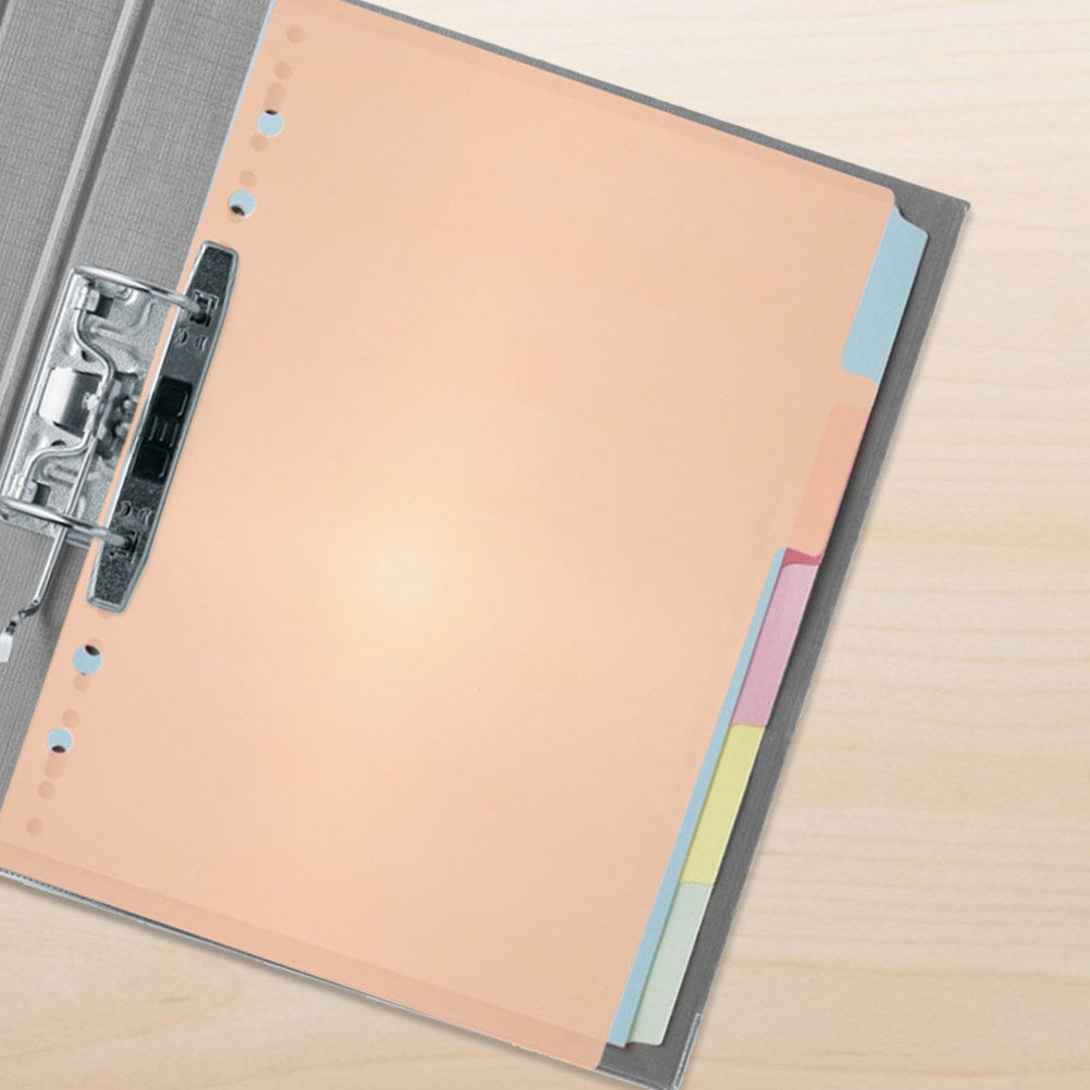 مجموعة واحدة من فواصل الملفات  - مراجعة Tab Divider A4 وسعره
